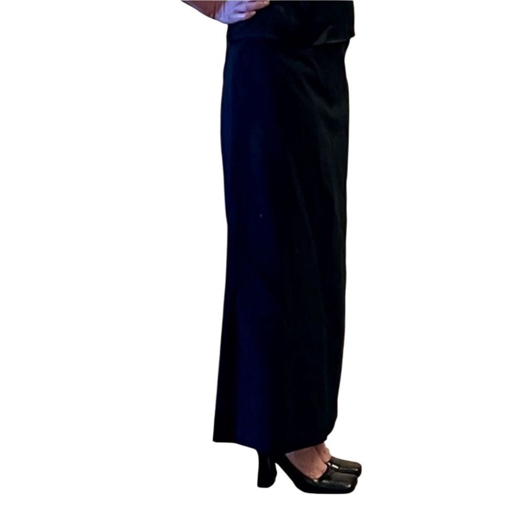Classic Black Maxi Skirt - Sleek Women’s Long Skirt
